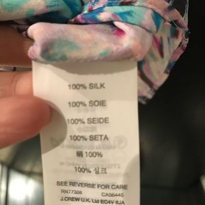J. Crew Tops - Multicolor J.Crew 100% silk cami. Size 6. J. Crew Tops - Multicolor J.Crew 100% silk cami. Size 6.
